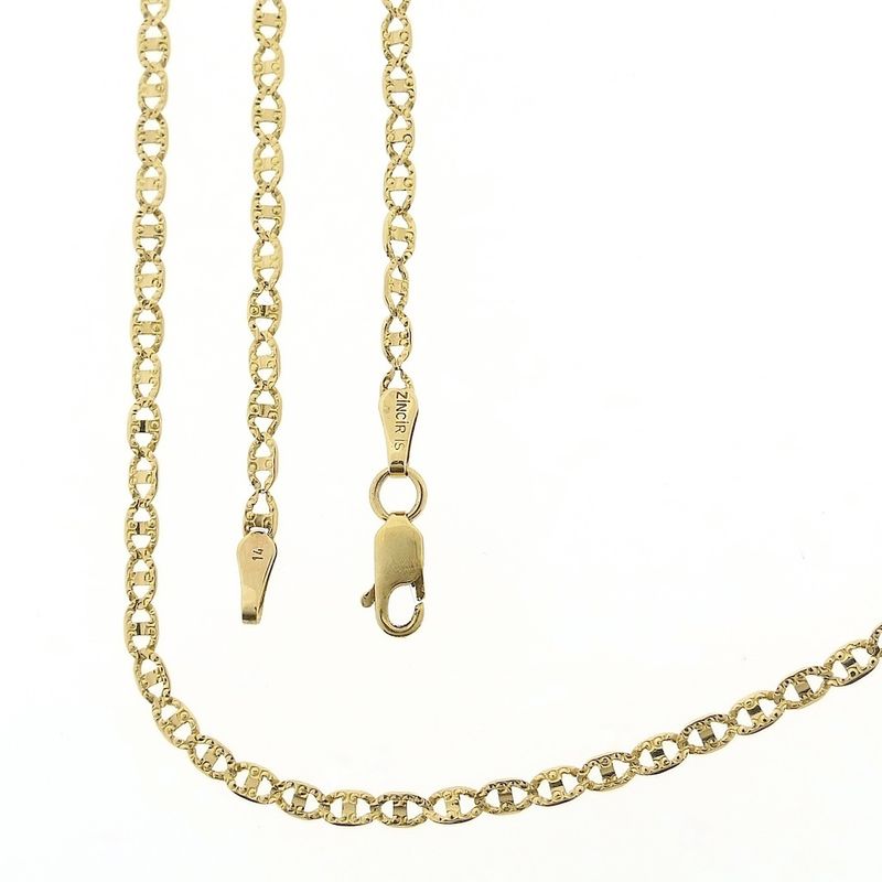 Image 1 of Golden fantasy link chain | 51.5 cm
