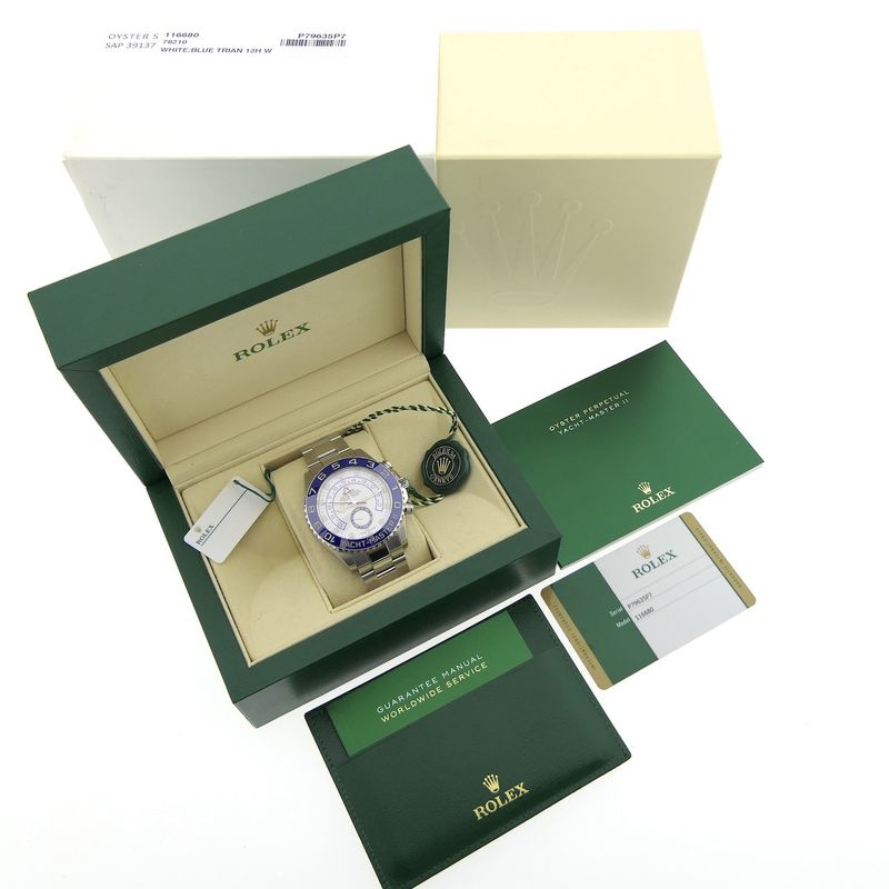 Image 4 of Rolex Yacht-Master II 116680; Men's watch with countdown timer