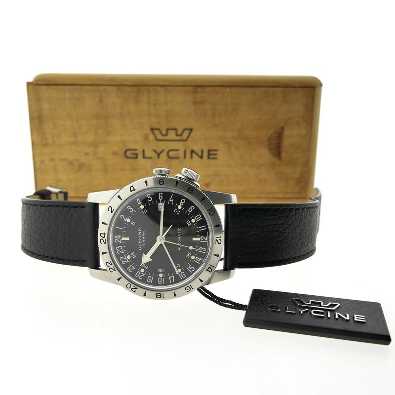 Image 6 of Glycine Airman No. 1 GMT Automatic GL0162; Men's watch