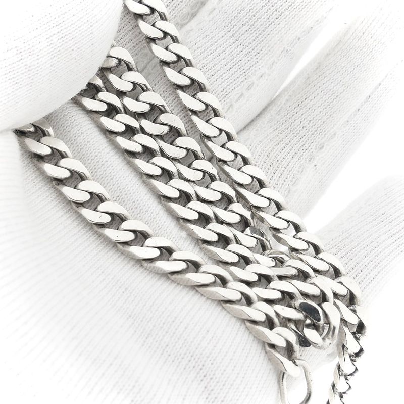Image 9 of Robust Silver Gourmet Link Chain