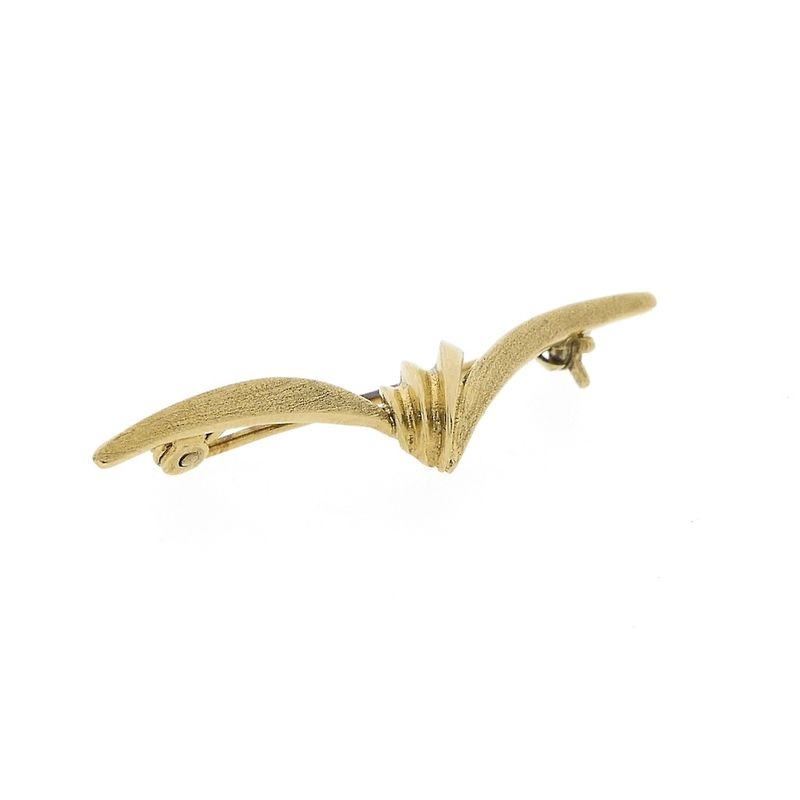 Image 3 of Vintage gold fantasy brooch