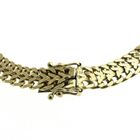 Image 7 of Gold French gourmet link bracelet | 18.5 cm
