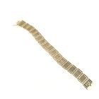 Image 8 of Gold wide link bracelet | 20 cm