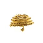 Afbeelding 7 van Antiek gouden broche van een mutsenbel 