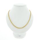 Image 3 of Gold jasseron link chain | 60.5 cm