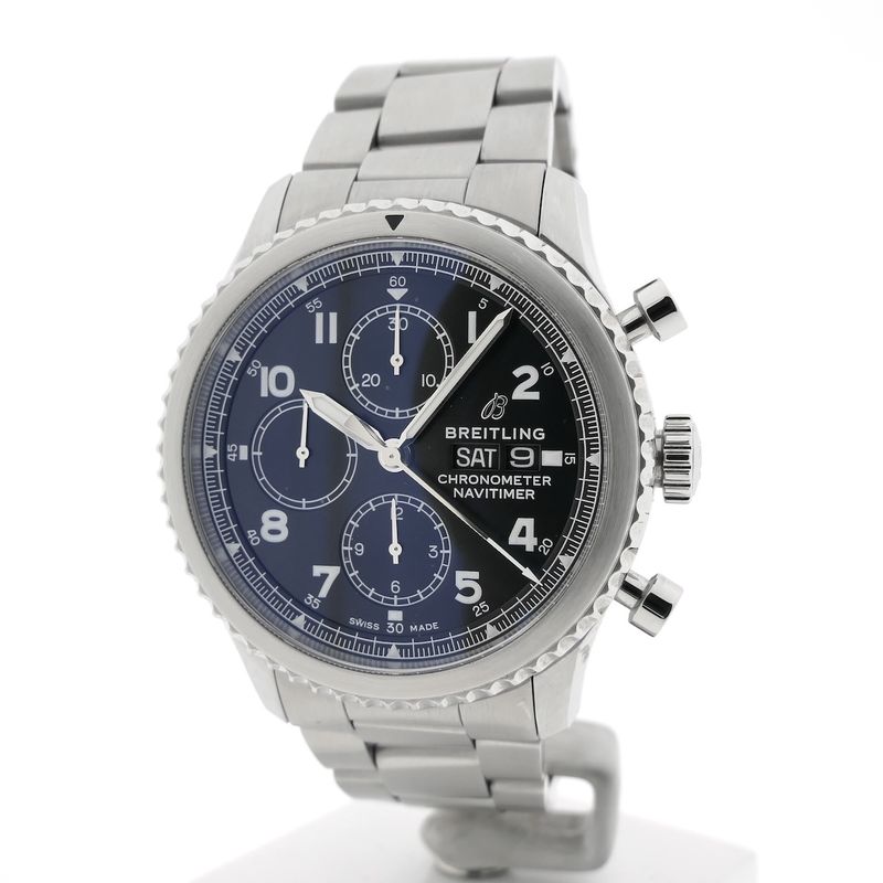 Image 18 of Breitling 'Navitimer 8' A13314; Automatic Chronograph Men's Watch