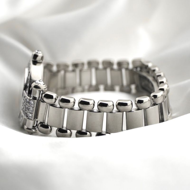 Image 12 of Chopard Imperiale 4156; Exclusive 18k White Gold Ladies Watch with Diamonds