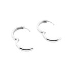 Image 9 of Silver earrings | Ø 22 mm