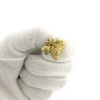 Image 11 of Gold brooch of a bunch of grapes.