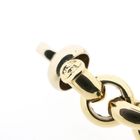 Afbeelding 6 van Gouden jasseronschakel collier | 46 cm