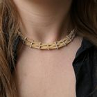 Image 13 of 18-karat gold necklace; choker with diamond; 0.31 ct. | 40 cm | Marco Bicego