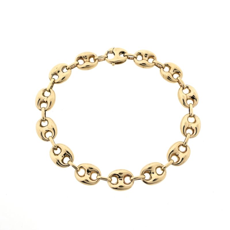 Image 2 of Gold Marine Link Bracelet