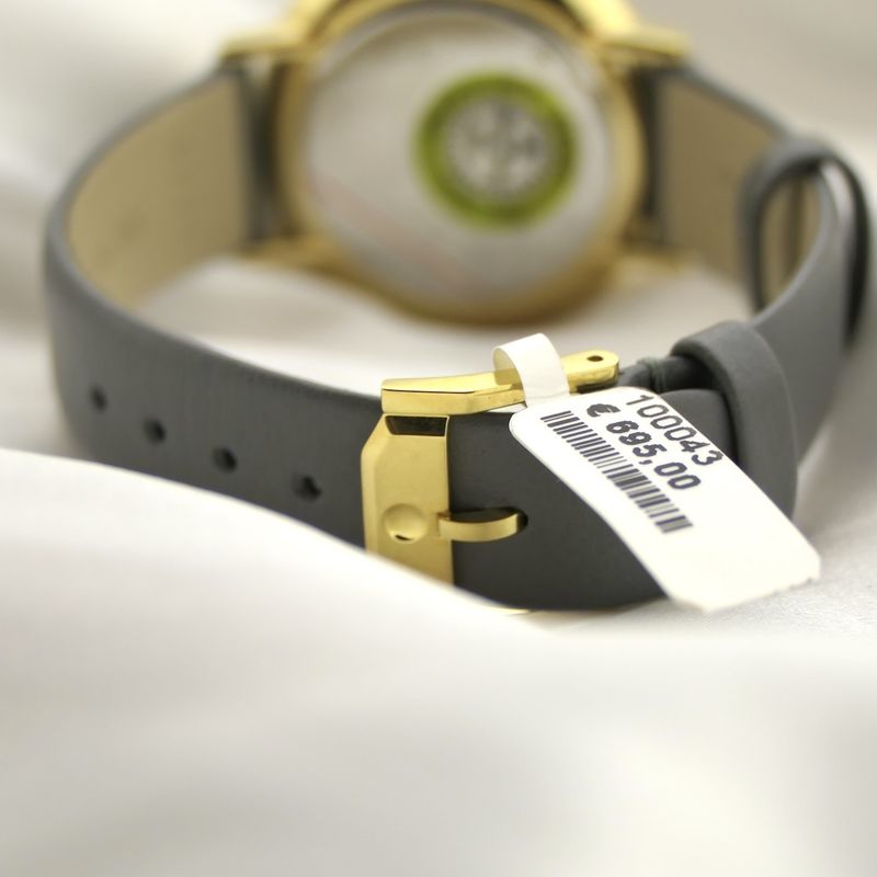 Image 10 of Movado Museum Classic 70th Anniversary; Gold-plated women's watch with gray dial; 0607140