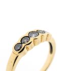 Image 3 of Gold ring with zirconia