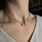 Image 5 of White gold pendant with pearl