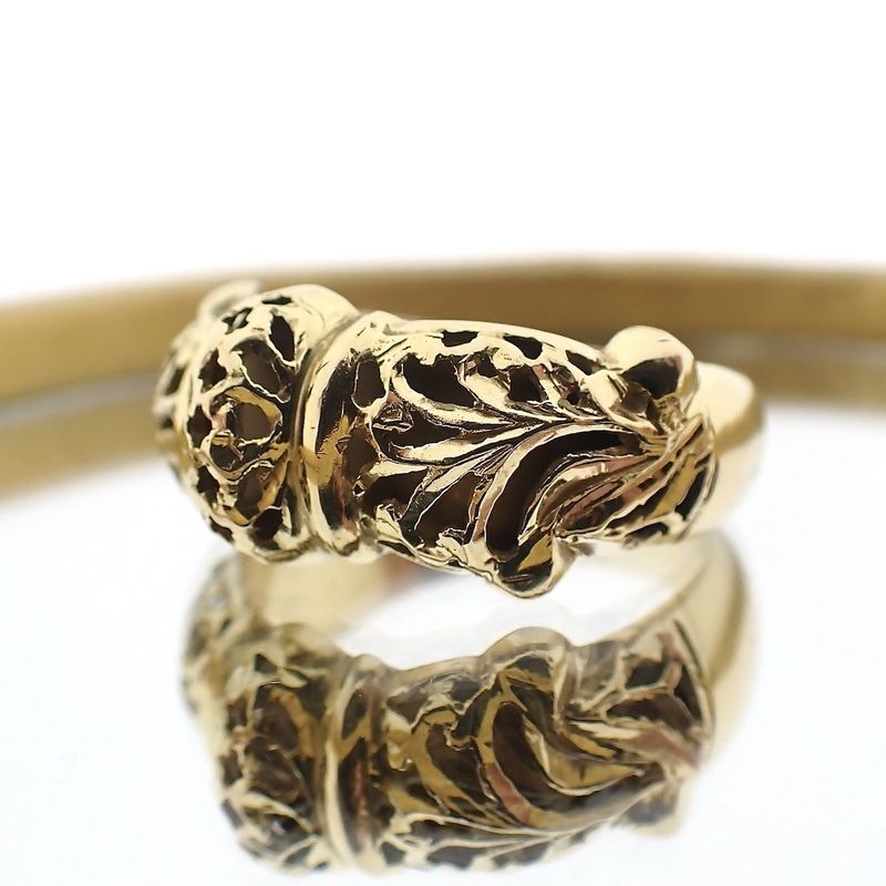 Image 3 of Gold robust ring | Vintage