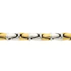 Image 8 of Two-tone gold fantasy link bracelet
