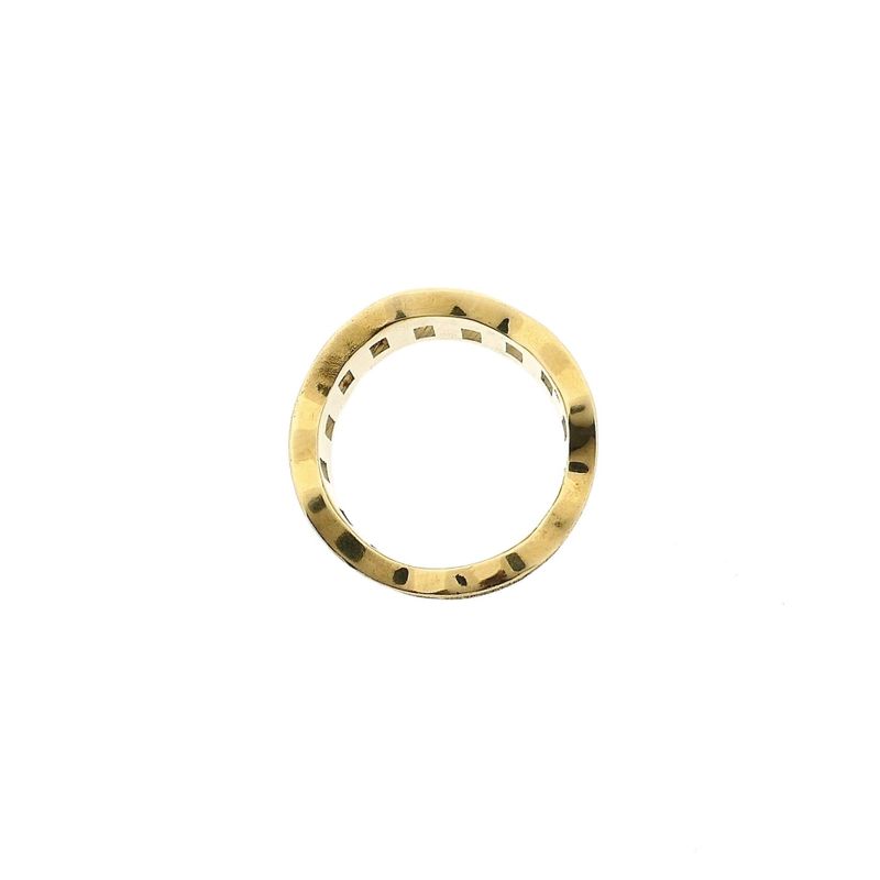 Image 6 of Vintage Gold Ring with Organic Design