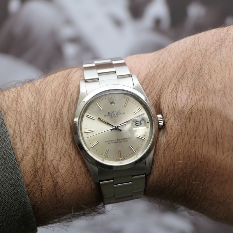 Image 18 of Rolex Date 15000; Automatic unisex watch