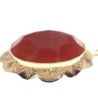 Image 5 of Vintage gold pendant with carnelian