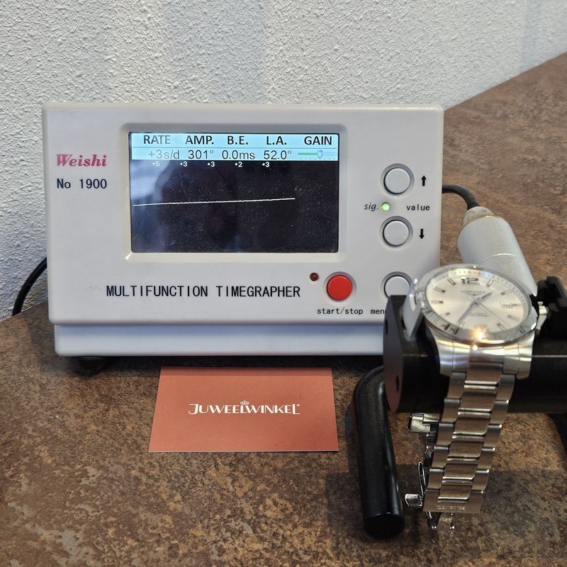 Image 17 of Longines Conquest 41mm L3.677.4; Automatic men's watch