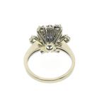 Image 5 of Exclusive white gold cocktail ring with sapphire and diamond | 1.92 ct.