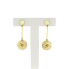 Image 1 of Gold earrings with balls