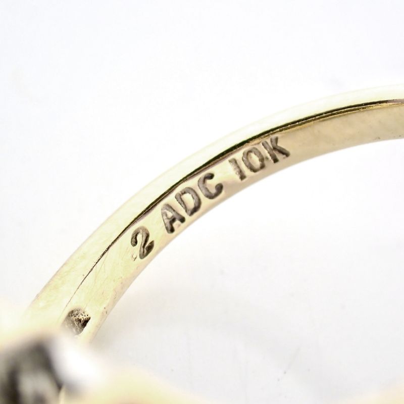 Image 8 of 10 carat exclusive cocktail ring with diamonds approx. 0.76 ct.