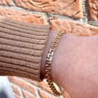 Image 6 of 8 Ct. Flat Prince of Wales bracelet | 21.5 cm