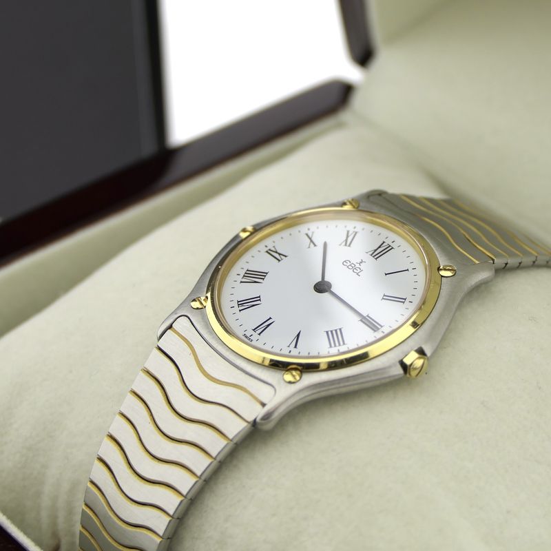 Image 7 of Ebel Classic Wave 181903; Bi-Color unisex watch