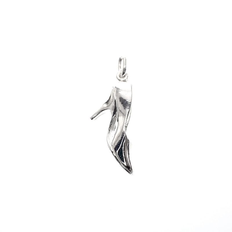 Image 2 of Silver pendant of a slipper