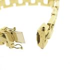 Image 4 of Gold Bismarck link bracelet