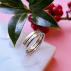 Image 2 of Two-tone gold ring