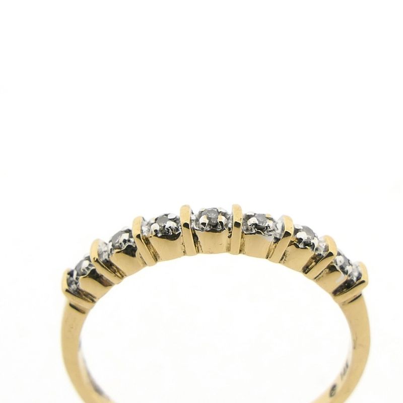 Image 3 of Gold ring with diamonds | 0.035 ct.
