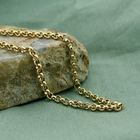 Image 2 of Gold jasseron link bracelet | 18.5 cm