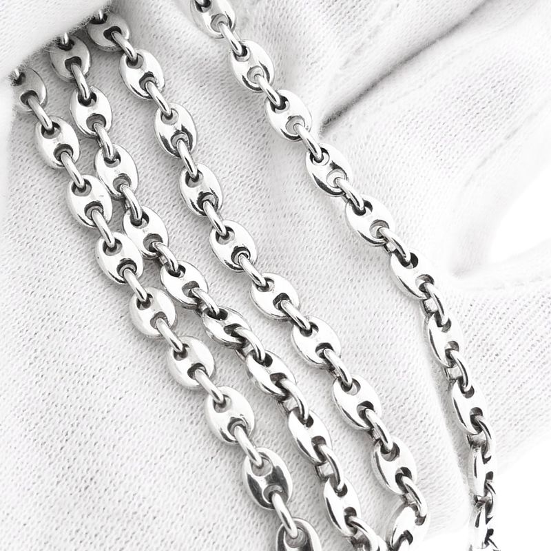 Image 9 of Silver Marine Link Necklace