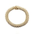 Image 1 of Vintage gold fantasy link bracelet