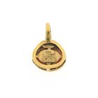 Image 4 of Gold pendant with red coral | Vintage