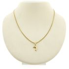 Image 8 of Golden dolphin pendant | Minimalist