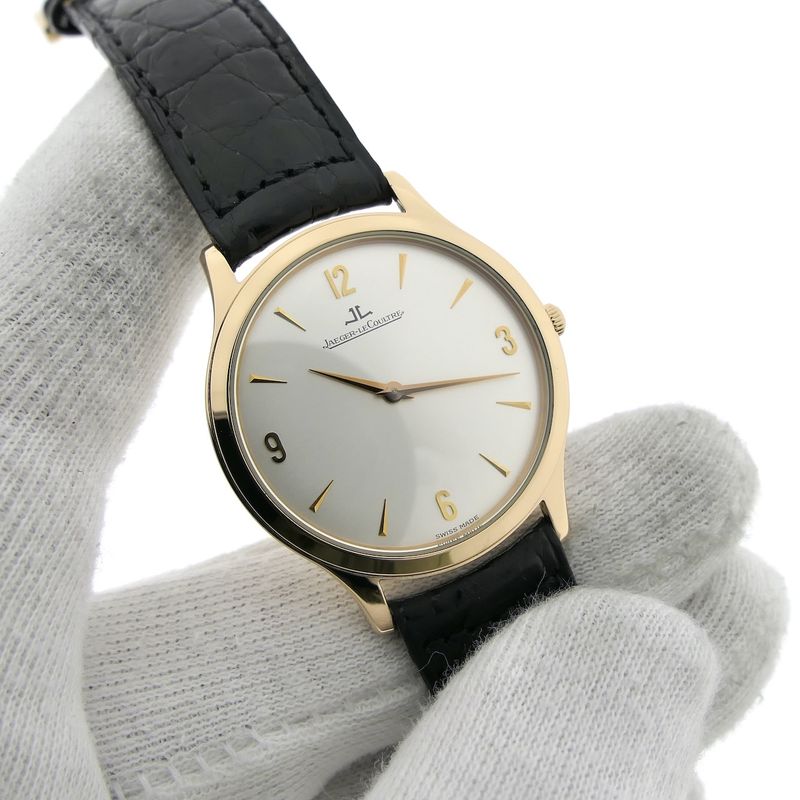 Image 9 of Jaeger-LeCoultre Master 'Ultra Thin' 18k gold men's watch