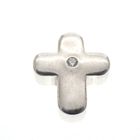 Image 1 of Silver charm; Cross