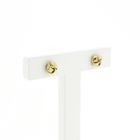 Image 3 of Gold stud earrings | knot
