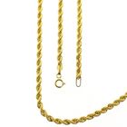 Image 1 of Gold twisted link chain