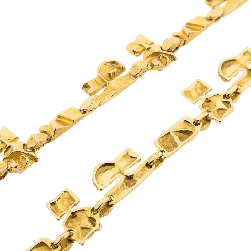 Image 9 of Gold Lapponia necklace; Tenochtitlan Kaulakoru | 39 cm