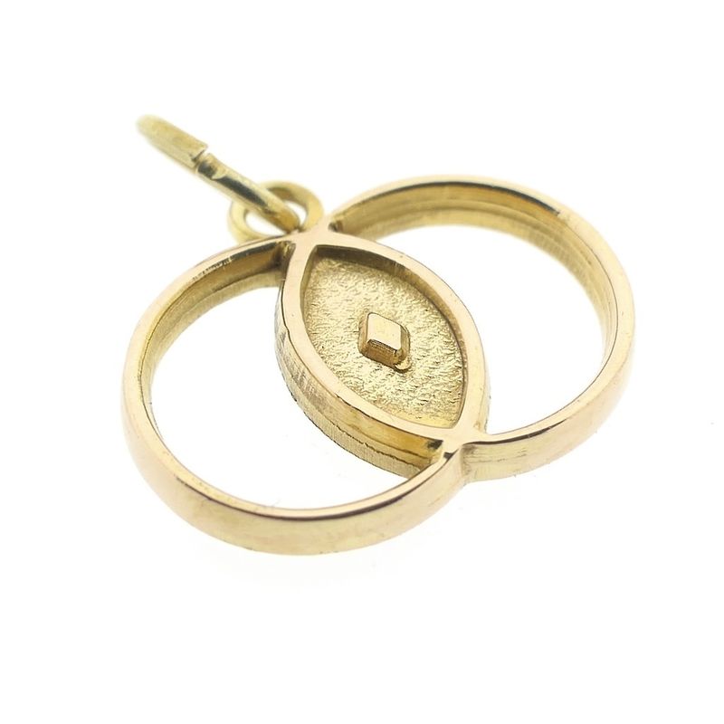 Image 8 of Golden subtle pendant; Connectedness