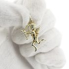 Image 5 of Gold cupid pendant