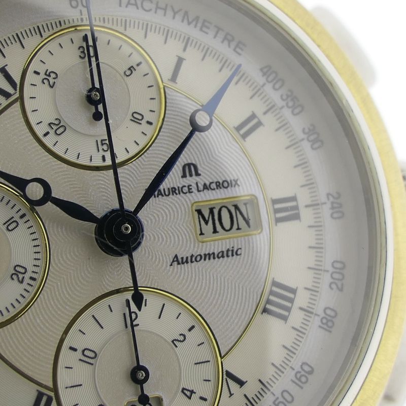 Image 5 of Maurice Lacroix Masterpiece Croneo; Automatic watch with chronograph
