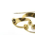 Image 7 of Vintage gold brooch with cultured pearls