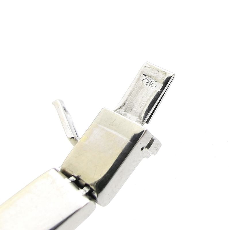 Image 7 of White gold fantasy link necklace.