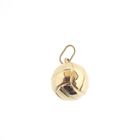 Image 1 of Gold pendant; Volleyball